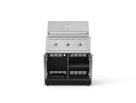 NewAge Outdoor Kitchens Aluminum 2-Piece Cabinet Set with Grill Cabinet and Performance Grill-74800-Garage Giant 
