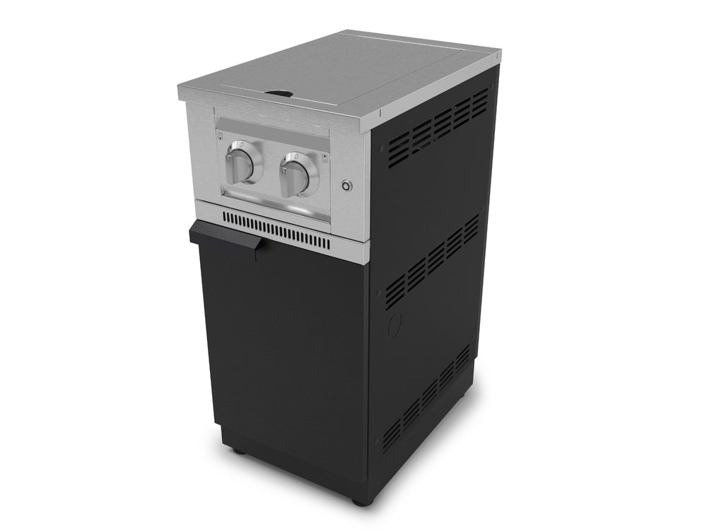 NewAge Outdoor Kitchens Stainless Steel Platinum Dual Side Burner-67191-Garage Giant