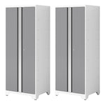 NewAge Garage Cabinets Bold XL Platinum 30-Inch Multi-Use Locker (2-Pack)-35000-2-Garage Giant 