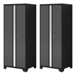 NewAge Garage Cabinets Bold XL Grey 30-Inch Multi-Use Locker (2-Pack)-35001-2-Garage Giant 