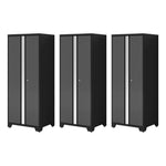 NewAge Garage Cabinets Bold XL Grey 30-Inch Multi-Use Locker (3-Pack)-35001-3-Garage Giant 