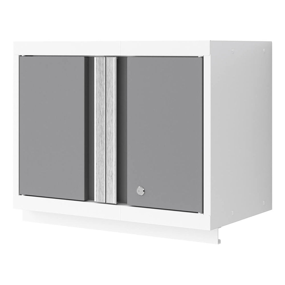 NewAge Garage Cabinets Bold XL Platinum 24-Inch Wall Cabinet-35002-Garage Giant