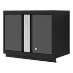 NewAge Garage Cabinets Bold XL Grey 24-Inch Wall Cabinet (3-Pack)-35003-3-Garage Giant 