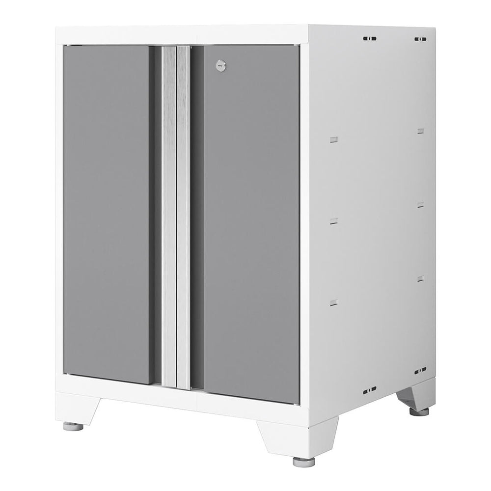 NewAge Garage Cabinets Bold XL Platinum 2-Door Base Cabinet-35004-Garage Giant