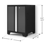 NewAge Garage Cabinets Bold XL Grey 2-Door Base Cabinet-35005-Garage Giant 