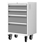 NewAge Garage Cabinets Bold XL Platinum Rolling Tool Drawer Cabinet-35022-Garage Giant 