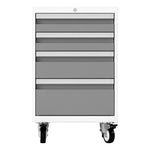 NewAge Garage Cabinets Bold XL Platinum Rolling Tool Drawer Cabinet-35022-Garage Giant 