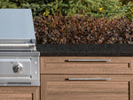 NewAge Outdoor Kitchens Stainless Steel 4-Piece Cabinet Set with Casters and 3 Drawer, Grill Cabinet, Performance Grill, Countertop-72152-Garage Giant 
