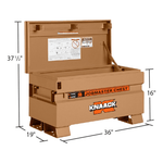 KNAACK 7 Cu-Ft. Heavy Duty Jobsite Chest 