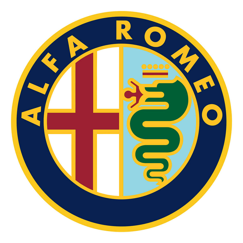 PERGL Alfa Romeo 36-Inch Metal Sign-36-MS-AR-Garage Giant