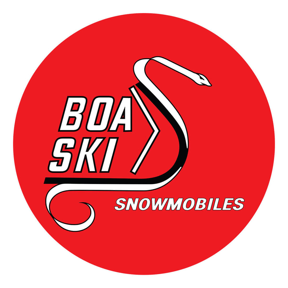 PERGL Boa Ski Snowmobiles 36-Inch Metal Sign-36-MS-BOA-Garage Giant