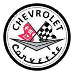 PERGL Chevrolet Corvette 36-Inch Metal Sign-36-MS-CHEV-Garage Giant 