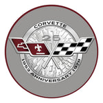 PERGL Corvette 1953 Anniversary 36-Inch Metal Sign-36-MS-COR-Garage Giant 