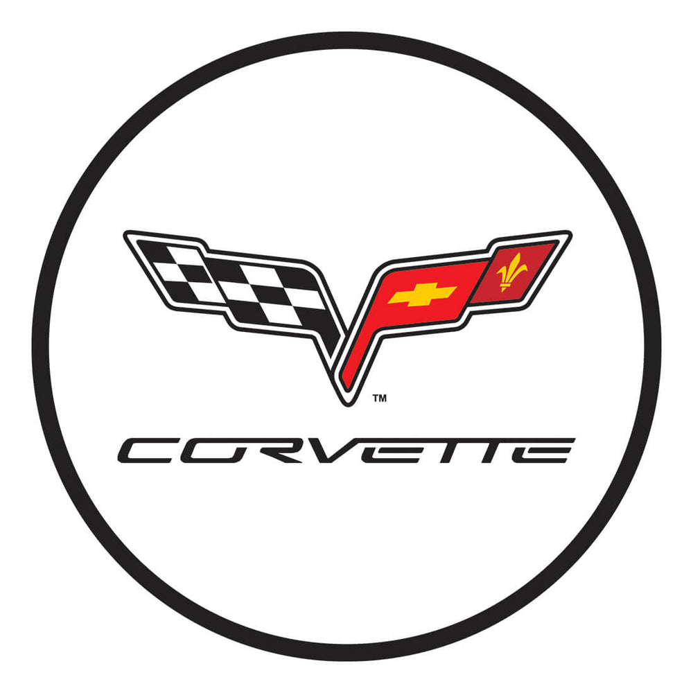 PERGL 2005 Corvette 36-Inch Metal Sign-36-MS-CORV-Garage Giant