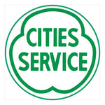 PERGL Cities Services 36-Inch Metal Sign-36-MS-CS-Garage Giant 