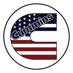 PERGL Cummins 36-Inch Metal Sign-36-MS-CUM-Garage Giant 
