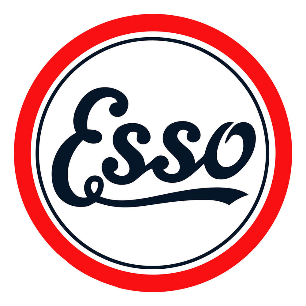 PERGL Esso 36-Inch Metal Sign-36-MS-ESS-Garage Giant