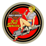 PERGL Harley Davidson Motor Company Motorcycles 36-Inch Metal Sign-36-MS-HDFS-Garage Giant 