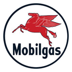 PERGL Mobilgas 36-Inch Metal Sign-36-MS-MGS-Garage Giant 