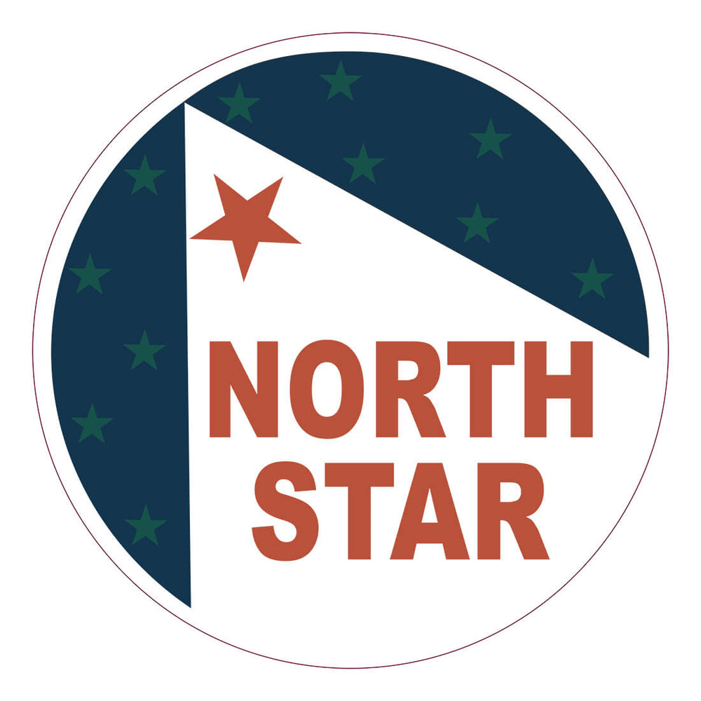 PERGL North Star 36-Inch Metal Sign-36-MS-NSG-Garage Giant