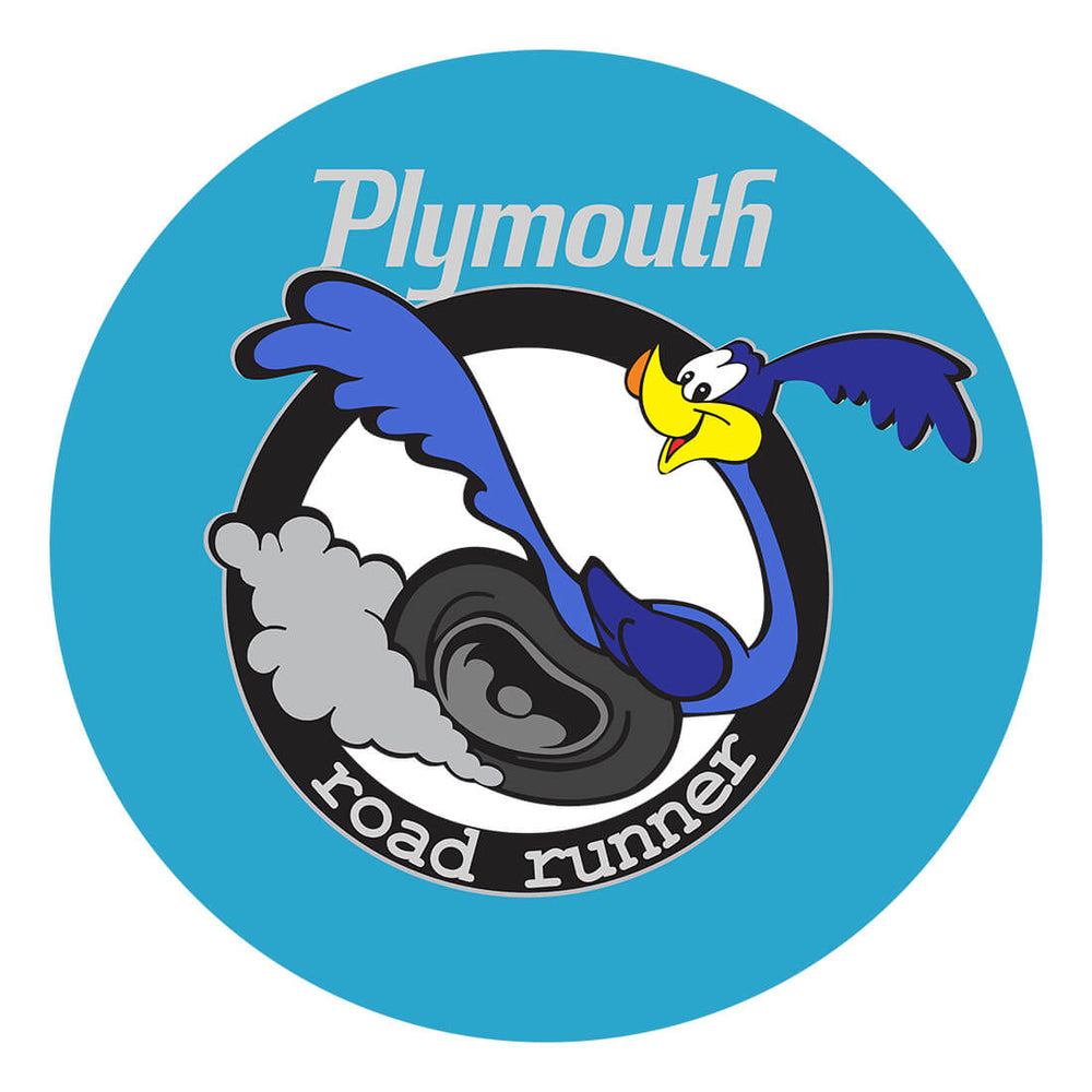 PERGL Plymouth Road Runner 36-Inch Metal Sign-36-MS-PRR-Garage Giant