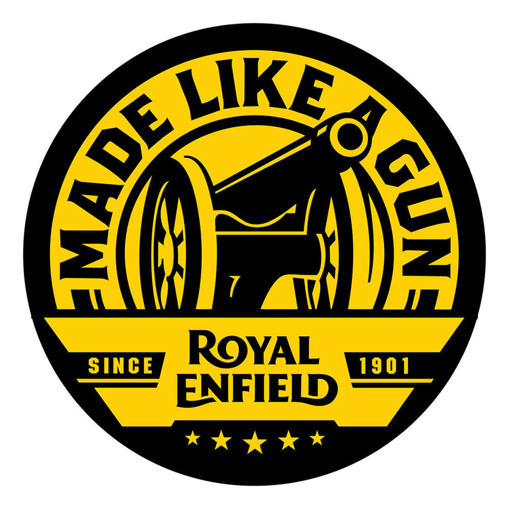 PERGL Royal Enfield 36-Inch Metal Sign-36-MS-RE-Garage Giant