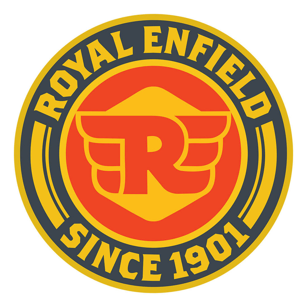 PERGL Royal Enfield Since 1901 36-Inch Metal Sign-36-MS-RES-Garage Giant