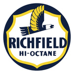 PERGL Richfield Hi-Octane 36-Inch Metal Sign-36-MS-RICH-Garage Giant 