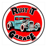 PERGL Rust It Garage 36-Inch Metal Sign-36-MS-RIG-Garage Giant 