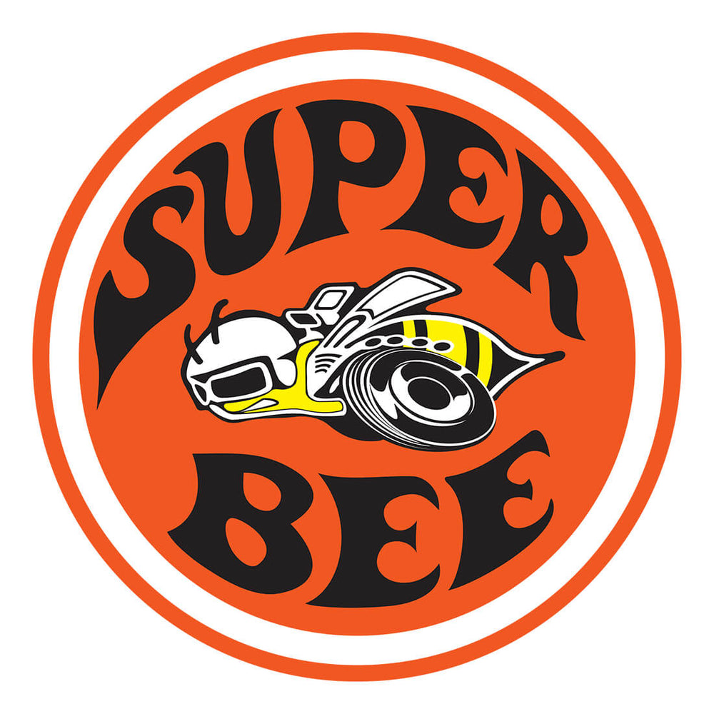 PERGL Super Bee 36-Inch Metal Sign-36-MS-SBEE-Garage Giant