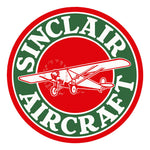 PERGL Sinclair Aircraft 36-Inch Metal Sign-36-MS-SINC-Garage Giant 