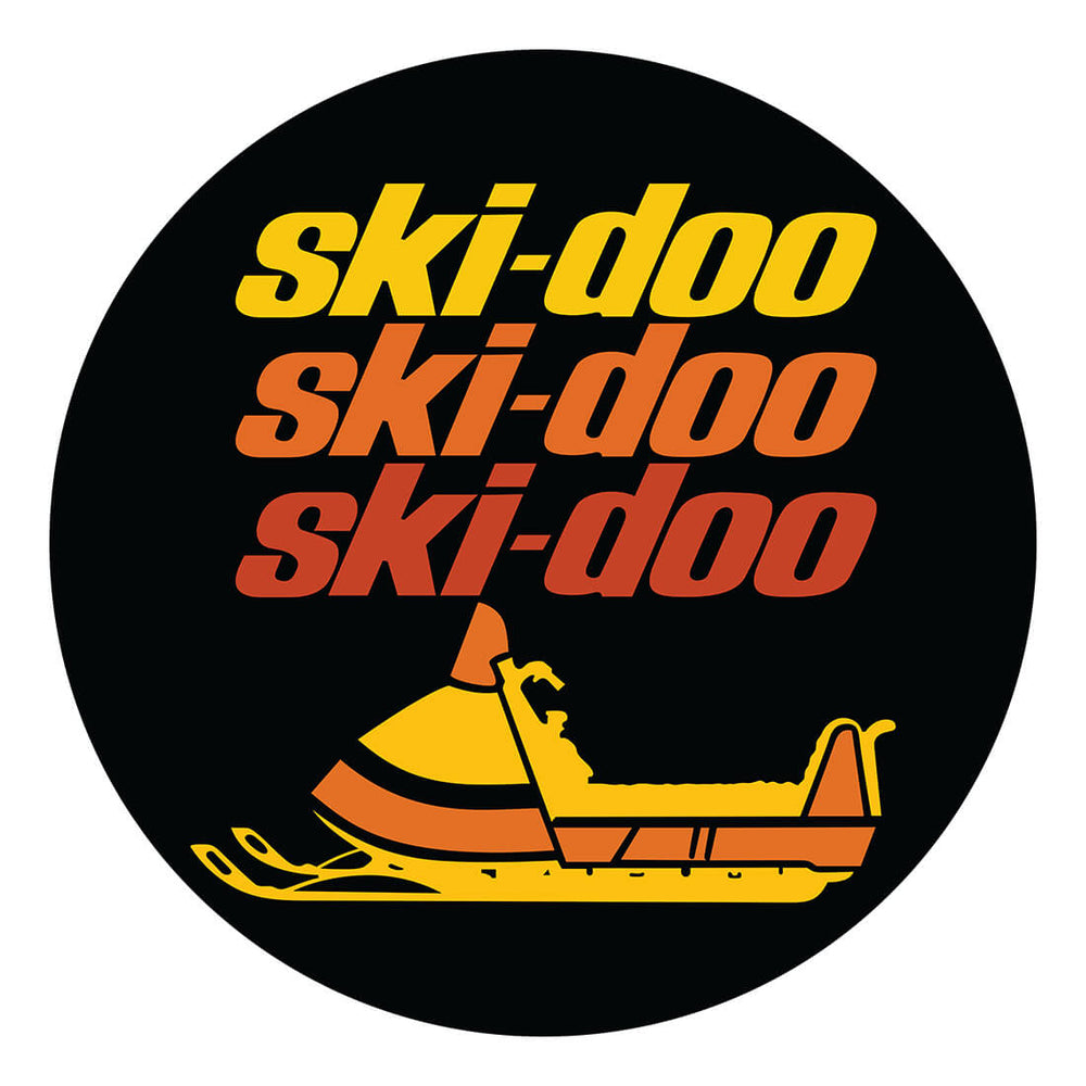 PERGL Ski-Doo Snowmobiles 36-Inch Metal Sign-36-MS-SKID-Garage Giant