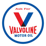 PERGL Valvoline Motor Oil 36-Inch Metal Sign-36-MS-VAL-Garage Giant 