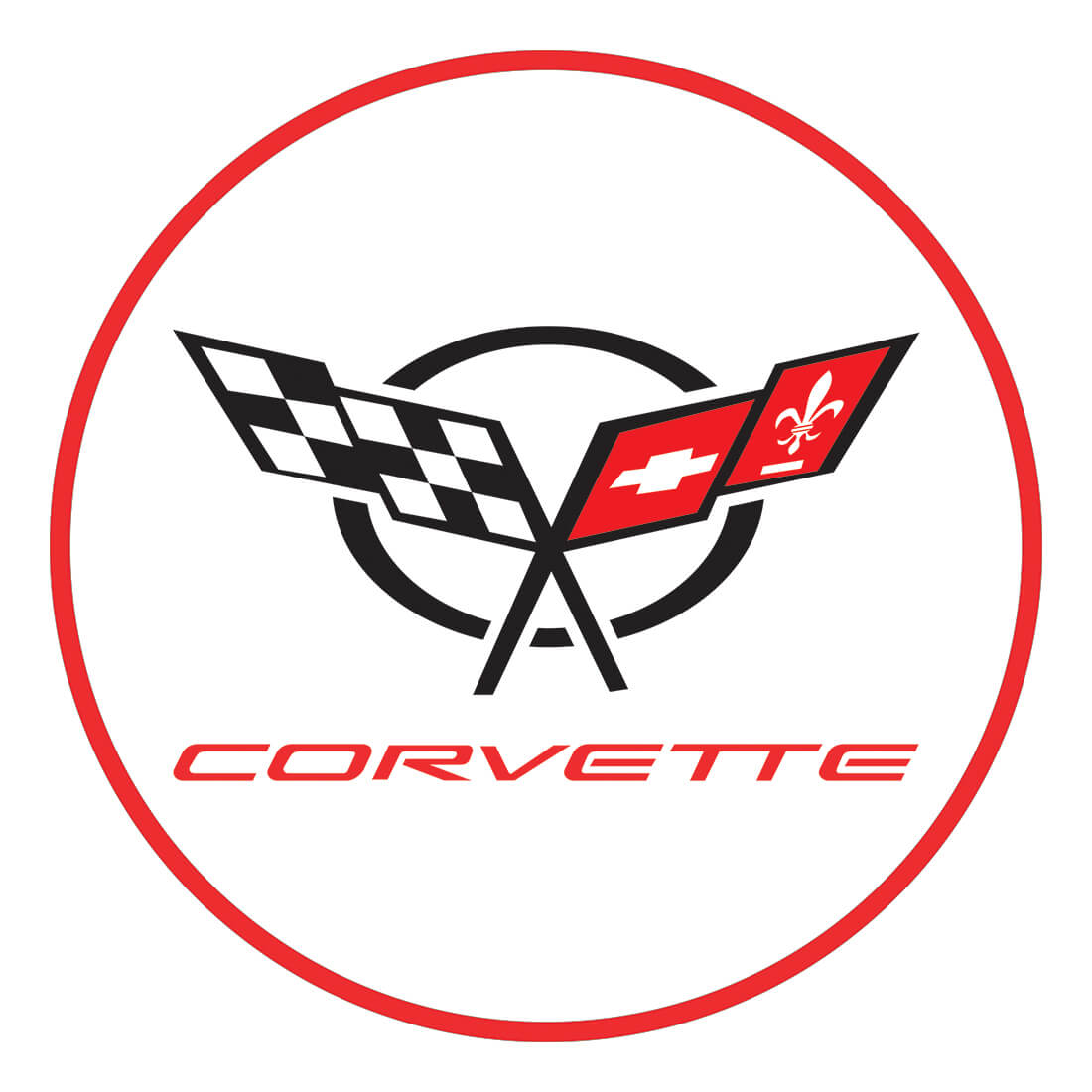 PERGL 1997 Corvette 36-Inch Metal Sign | Garage Giant - Garage Giant