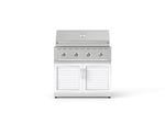 NewAge Outdoor Kitchens Stainless Steel 2-Piece Cabinet set with Grill Cabinet and Performance Grill-72920-Garage Giant 