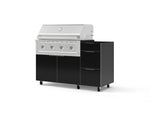 NewAge Outdoor Kitchens Outdoor Grill Island Aluminum 3-Piece Cabinet Set with Casters and 3-Drawer, Grill Cabinet and Performance Grill - (Liquid Propane) | Garage Giant 