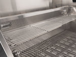 NewAge Outdoor Kitchens Aluminum 7-Piece Cabinet Set with 3-Drawer, Bar, Grill Cabinet, Platinum Grill, Countertops and Fridge-66563-Garage Giant 