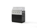 NewAge Outdoor Kitchens Aluminum 2-Piece Cabinet Set with Grill Cabinet and Performance Grill-74789-Garage Giant 