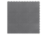 NewAge Garage Flooring Diamond Pattern Polypropylene Garage Flooring Tiles 400 sq. ft. Flooring Bundle - Black and Grey Checkered Pattern-12570-Garage Giant 