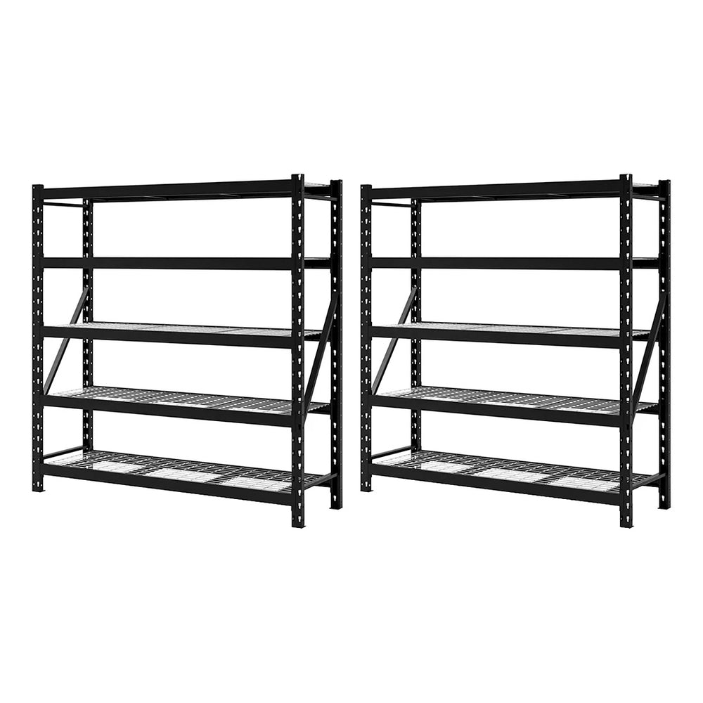 NewAge Garage Cabinets 5-Tier Adjustable Heavy-Duty Steel Garage Shelving Rack - Thumbnail 2
