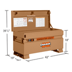 KNAACK 9 Cu-Ft. Heavy Duty Jobsite Chest 