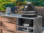 NewAge Outdoor Kitchens Stainless Steel 5-Piece Cabinet Set With Casters and 3 Drawer, Bar, Kamado, Kamado Cabinet, Countertop-72695-Garage Giant 