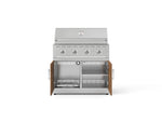 NewAge Outdoor Kitchens Stainless Steel 2-Piece Cabinet set with Grill Cabinet and Performance Grill-74814-Garage Giant 