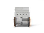 NewAge Outdoor Kitchens Stainless Steel 2-Piece Cabinet set with Grill Cabinet and Performance Grill-72958-Garage Giant 