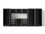 NewAge Garage Cabinets Bold Series XL 10-Piece Garage Cabinets Set with Tool, Base, Wall Cabinets and 30 in. Lockers-64038-Garage Giant 