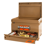 KNAACK 17 Cu-Ft. Heavy Duty Jobsite Chest with Junk Trunk 