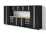 NewAge Garage Cabinets Bold Series XL 12-Piece Garage Cabinets Set with Tool, Base, Wall Cabinets and 30 in. Lockers-64040-Garage Giant 