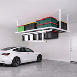 Ceiling Sam 4 x 8 ft. Heavy-Duty Pro Overhead Storage Rack-CS-4X8-HDP-Garage Giant 