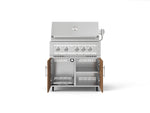 NewAge Outdoor Kitchens Stainless Steel 2-Piece Cabinet set with Grill Cabinet and Platinum Grill-72964-Garage Giant 