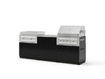 NewAge Outdoor Kitchens Aluminum 6-Piece Cabinet Set with Base, Grill Cabinet, Platinum Griddle and Countertop-74973-Garage Giant 